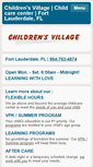 Mobile Screenshot of childcareftlauderdale.com