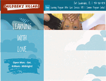 Tablet Screenshot of childcareftlauderdale.com
